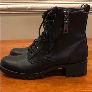 Dolce Vita black combat boots